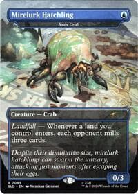 Mirelurk Hatchling - Ruin Crab - Secret Lair Drop Series - Magic: The Gathering card