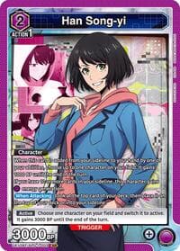 Han Song-yi (003) - UE17BT: SOLO LEVELING - Union Arena card