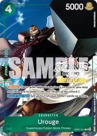Urouge (Offline Regional Champion Card Set 2025 Vol.1) - One Piece Promotion Cards - One Piece Card Game card