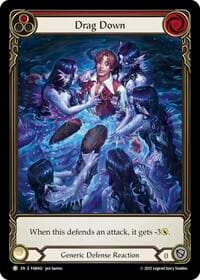 Drag Down (Red) - FAB442 - Flesh and Blood: Promo Cards - Flesh and Blood TCG card