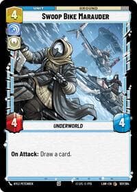Swoop Bike Marauder - A Lawless Time - Star Wars: Unlimited card