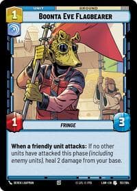 Boonta Eve Flagbearer - A Lawless Time - Star Wars: Unlimited card