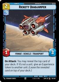 Rickety Quadjumper - A Lawless Time - Star Wars: Unlimited card