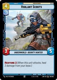 Vigilant Scouts - A Lawless Time - Star Wars: Unlimited card