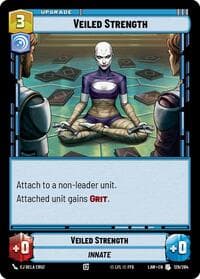 Veiled Strength - A Lawless Time - Star Wars: Unlimited card