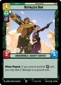 Ruthless Duo - A Lawless Time - Star Wars: Unlimited card