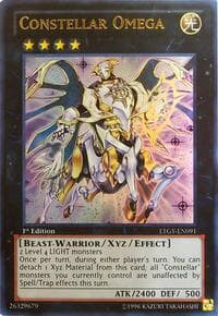Constellar Omega - Lord of the Tachyon Galaxy - YuGiOh card