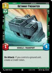 Getaway Freighter - A Lawless Time - Star Wars: Unlimited card