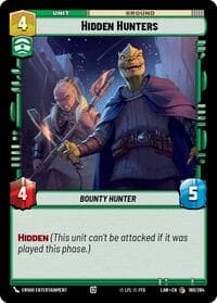 Hidden Hunters - A Lawless Time - Star Wars: Unlimited card