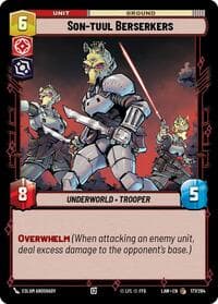 Son-tuul Berserkers - A Lawless Time - Star Wars: Unlimited card