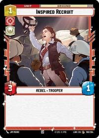 Inspired Recruit - A Lawless Time - Star Wars: Unlimited card