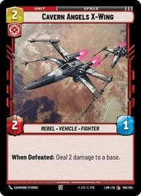 Cavern Angels X-Wing - A Lawless Time - Star Wars: Unlimited card