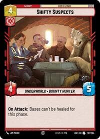 Shifty Suspects - A Lawless Time - Star Wars: Unlimited card
