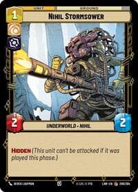 Nihil Stormsower - A Lawless Time - Star Wars: Unlimited card