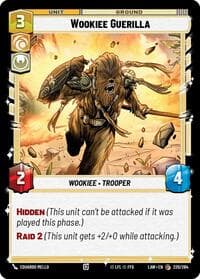 Wookiee Guerilla - A Lawless Time - Star Wars: Unlimited card