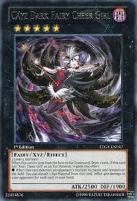 CXyz Dark Fairy Cheer Girl - Lord of the Tachyon Galaxy - YuGiOh card