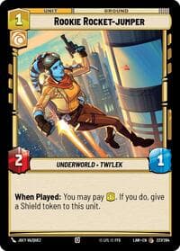 Rookie Rocket-jumper - A Lawless Time - Star Wars: Unlimited card