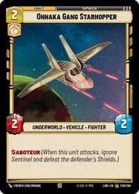 Ohnaka Gang Starhopper - A Lawless Time - Star Wars: Unlimited card