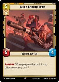 Guild Ambush Team - A Lawless Time - Star Wars: Unlimited card