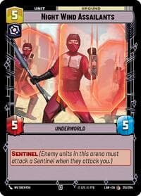Night Wind Assailants - A Lawless Time - Star Wars: Unlimited card