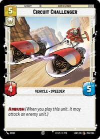 Circuit Challenger - A Lawless Time - Star Wars: Unlimited card