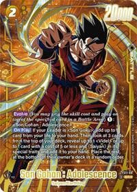Son Gohan : Adolescence - FS11-09 (Gold) - Starter Deck EX: The Phase of Evolution - Dragon Ball Super: Fusion World card