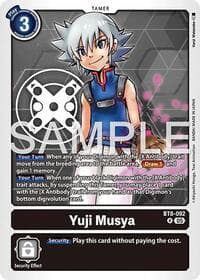 Yuji Musya (Reprint) - Advanced Booster Digimon Generation - Digimon Card Game card