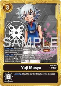 Yuji Musya (Gold Border) - Advanced Booster Digimon Generation - Digimon Card Game card