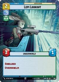 Lepi Lookout (Hyperspace) - A Lawless Time - Star Wars: Unlimited card