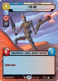 IG-88 - Programmed to Kill (Hyperspace) - A Lawless Time - Star Wars: Unlimited card