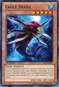 Eagle Shark - Lord of the Tachyon Galaxy - YuGiOh card