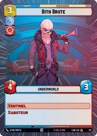 Bith Brute (Hyperspace) - A Lawless Time - Star Wars: Unlimited card