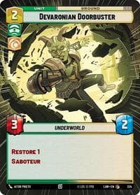 Devaronian Doorbuster (Hyperspace) - A Lawless Time - Star Wars: Unlimited card