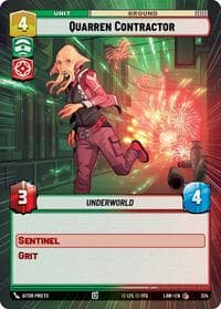 Quarren Contractor (Hyperspace) - A Lawless Time - Star Wars: Unlimited card