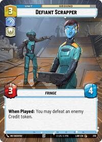 Defiant Scrapper (Hyperspace) - A Lawless Time - Star Wars: Unlimited card