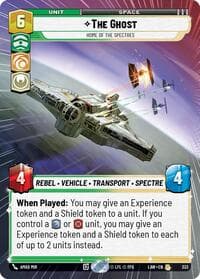 The Ghost - Home of the Spectres (Hyperspace) - A Lawless Time - Star Wars: Unlimited card