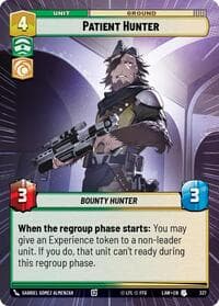 Patient Hunter (Hyperspace) - A Lawless Time - Star Wars: Unlimited card