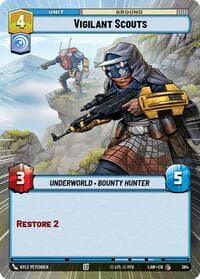 Vigilant Scouts (Hyperspace) - A Lawless Time - Star Wars: Unlimited card