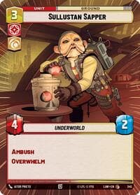 Sullustan Sapper (Hyperspace) - A Lawless Time - Star Wars: Unlimited card
