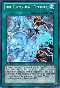 Fire Formation - Gyokkou - Lord of the Tachyon Galaxy - YuGiOh card