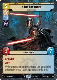The Stranger - No Survivors (Hyperspace) - A Lawless Time - Star Wars: Unlimited card
