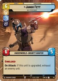 Jango Fett - Wily Mercenary (Hyperspace) - A Lawless Time - Star Wars: Unlimited card