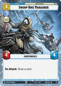 Swoop Bike Marauder (Hyperspace) - A Lawless Time - Star Wars: Unlimited card