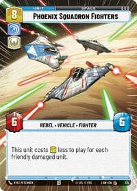 Phoenix Squadron Fighters (Hyperspace) - A Lawless Time - Star Wars: Unlimited card