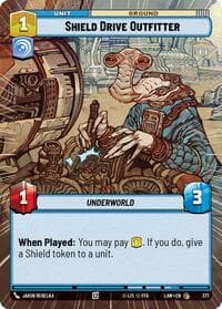 Shield Drive Outfitter (Hyperspace) - A Lawless Time - Star Wars: Unlimited card