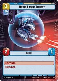Droid Laser Turret (Hyperspace) - A Lawless Time - Star Wars: Unlimited card