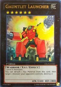 Gauntlet Launcher - Lord of the Tachyon Galaxy - YuGiOh card