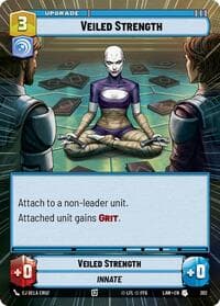 Veiled Strength (Hyperspace) - A Lawless Time - Star Wars: Unlimited card