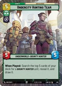 Undercity Hunting Team (Hyperspace) - A Lawless Time - Star Wars: Unlimited card