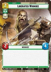 Liberated Wookie (Hyperspace) - A Lawless Time - Star Wars: Unlimited card